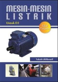 Buku Mesin-Mesin Listrik untuk Program D3