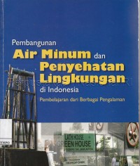 Pembangunan air minum dan penyehatan lingkungan (AMPL) di Indonesia