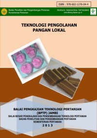 TEKNOLOGI PENGOLAHAN PANGAN LOKAL