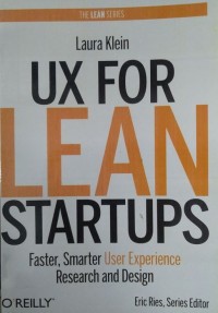 UX FOR LEAN STARTUPS
